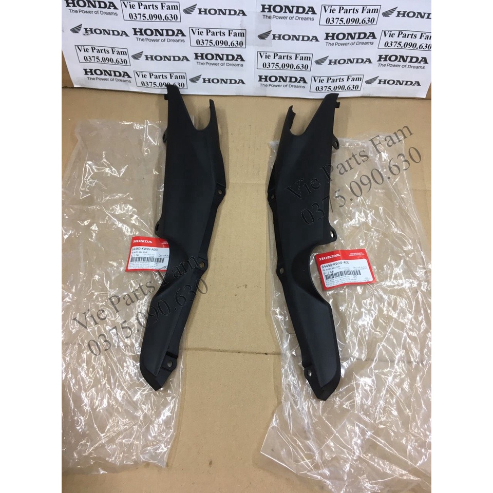 Bộ ốp phuộc sau Wave S110, RSX 110, RS 110  giá 1 cặp 2 bên, hàng chính hãng Honda mới 100%