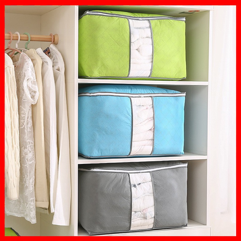 Túi đựng chăn màn quần áo cỡ lớn đa năng tiện dụng cho gia đình