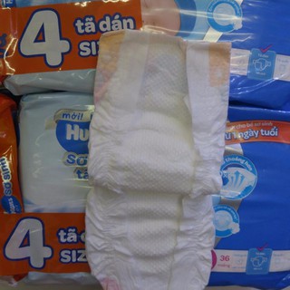 Tã dán sơ sinh Huggies Dry NB36 (<5kg)