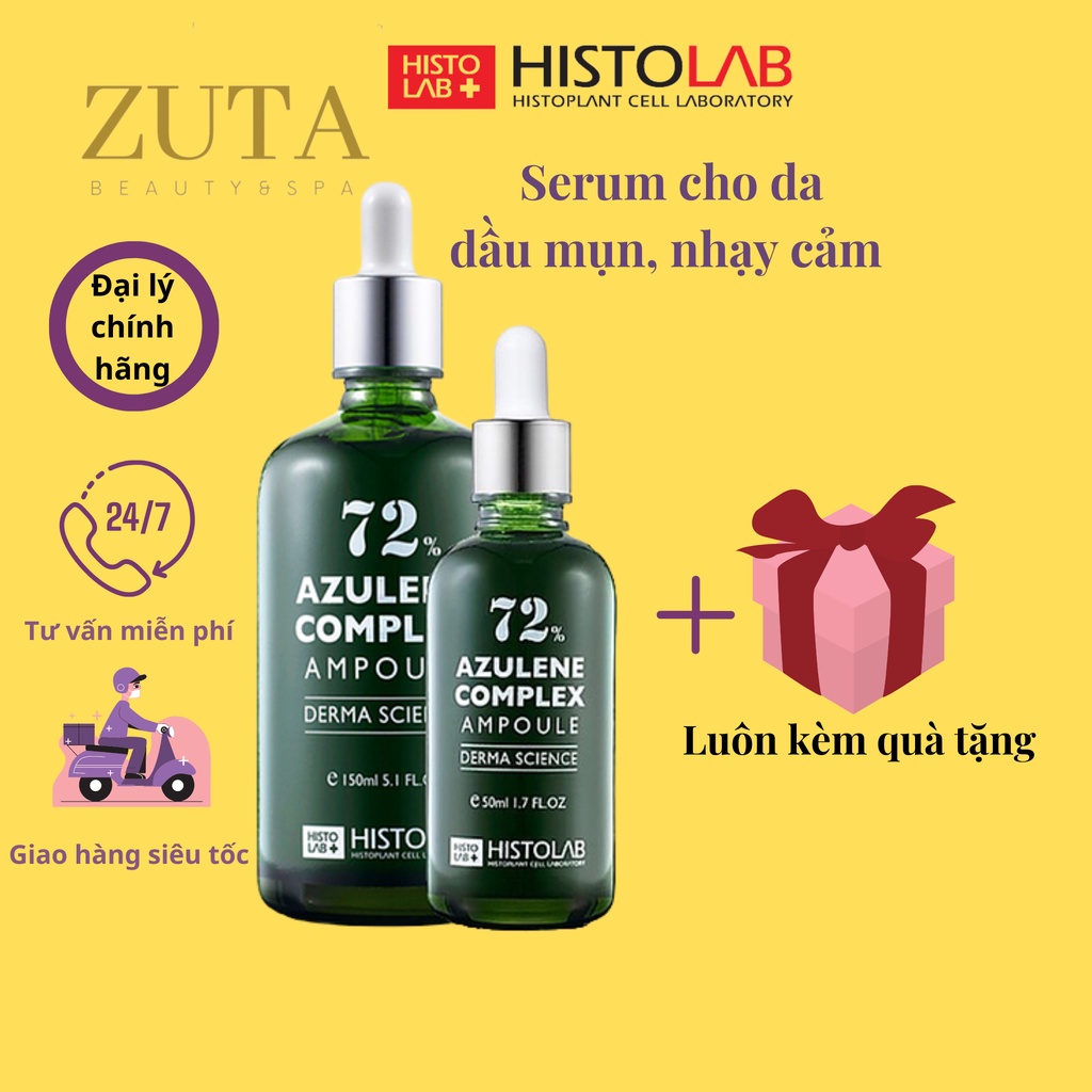 Tinh Chất Da Dầu Mụn Nhạy Cảm Azulene Histolab