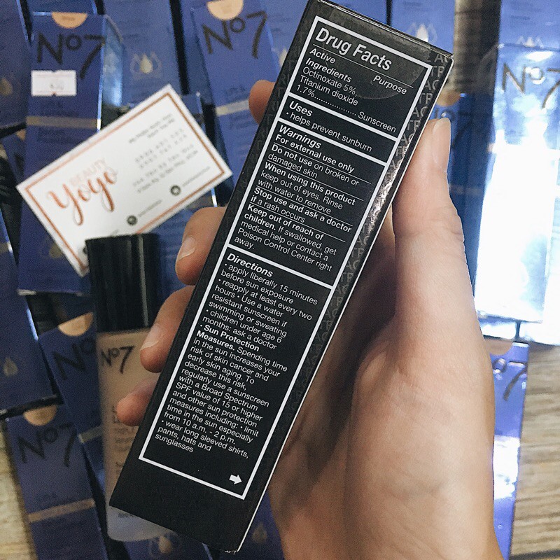 Kem nền dạng serum No7 Lift & Luminate Triple Action Serum Foundation | BigBuy360 - bigbuy360.vn