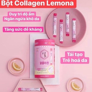Collagen Lemona Hàn quốc - Bột uống Collagen Lemona 60 gói