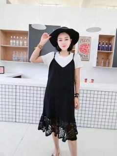 Set váy ren Hàn Quốc