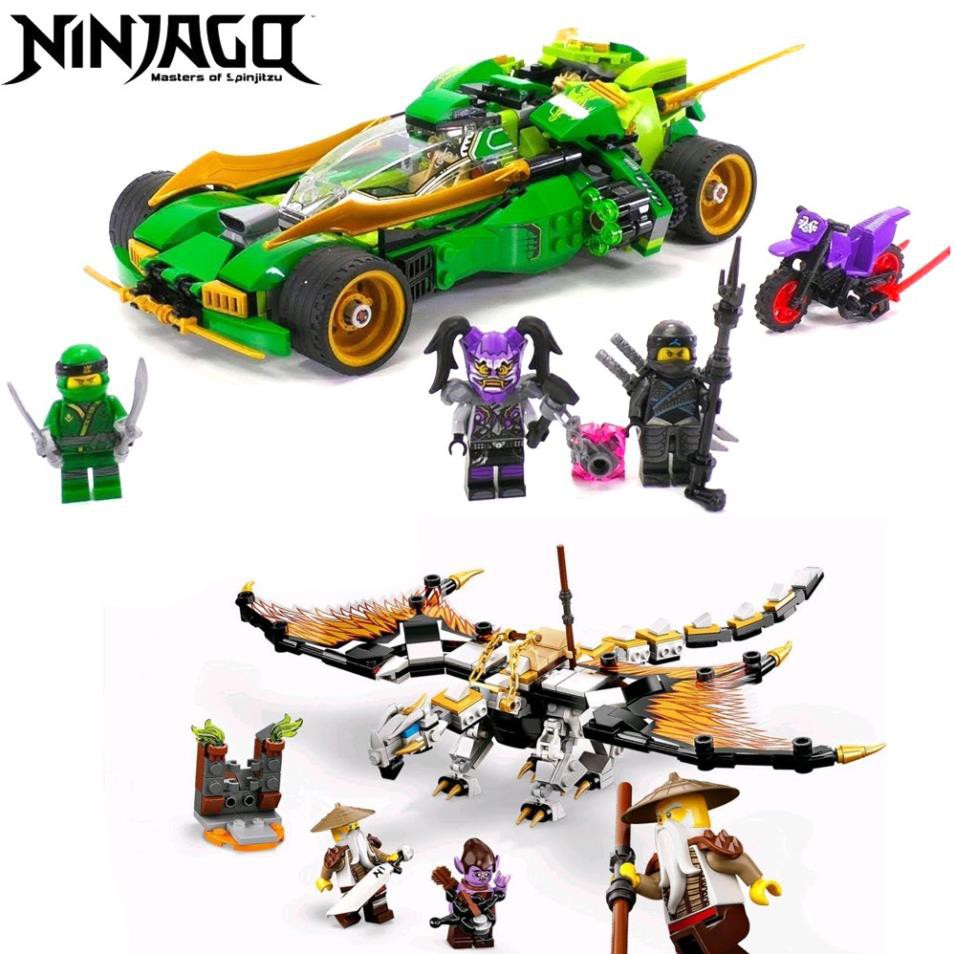 Đồ chơi lego ninjago lốc xoáy, lego ninjago rồng cho bé, Kèm theo sách hướng dẫn lắp ráp, chất liệu nhựa ABS an toàn.