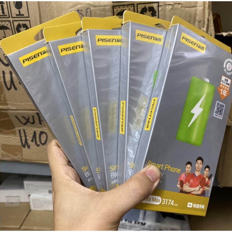 💥Pin pisen ĐT táo siêu cao,siêu cao 6 6s 6p 6sp 7 7p 8 8p x- xsmax Bảo hành 1 năm tặng kèm bộ tua vít tự thay thế.