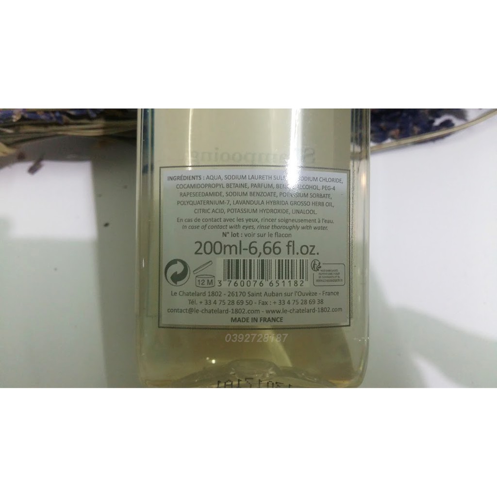 DẦU GỘI Oải Hương