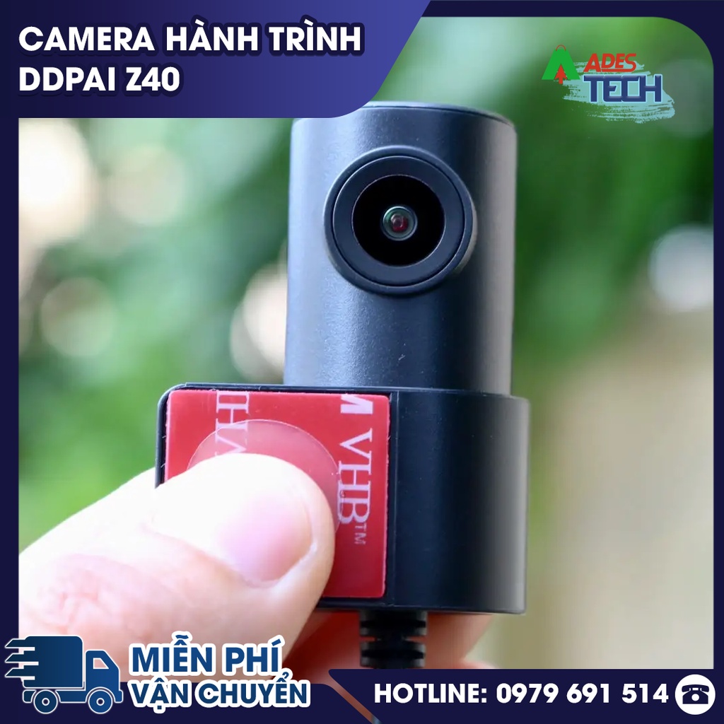 Camera hành trình DDPai Z40 - trải nghiệm toàn diện cho người lái - Bảo hành 12 tháng