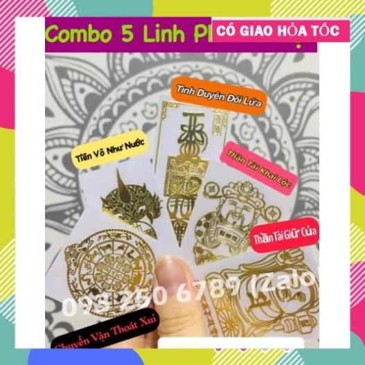 Miếng dán điện thoại Linh Phù Tài Lộc