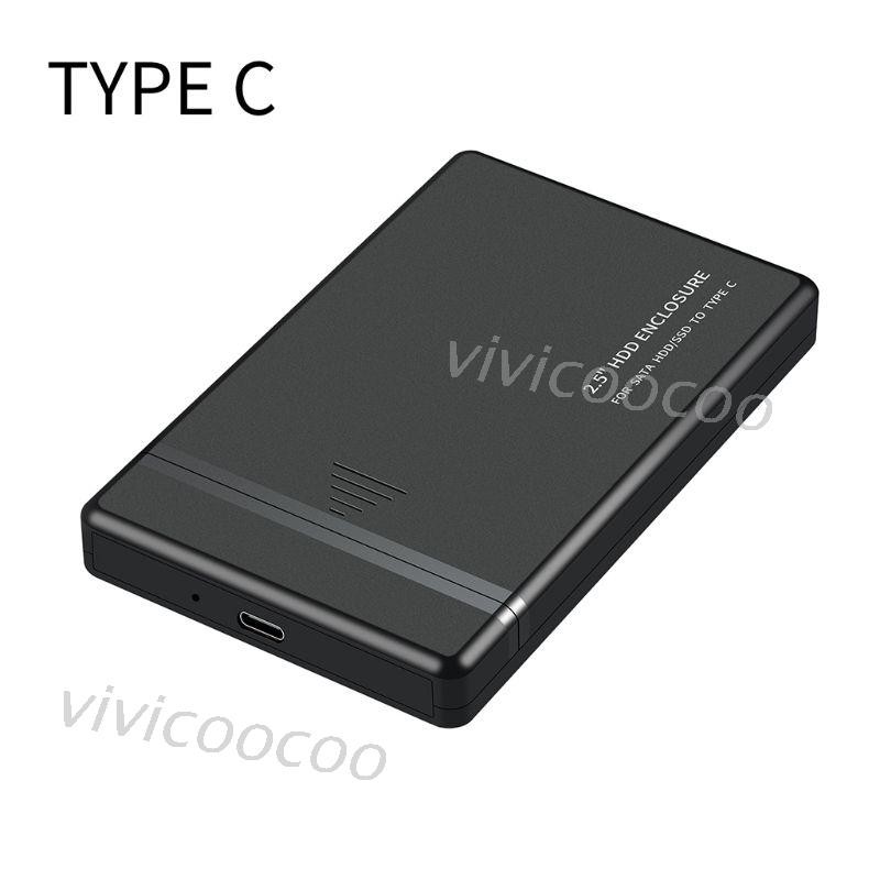 Hộp Đựng Ổ Cứng Di Động 2.5 Inch Usb 2.0 / 3.0 / 3.1 Type-C