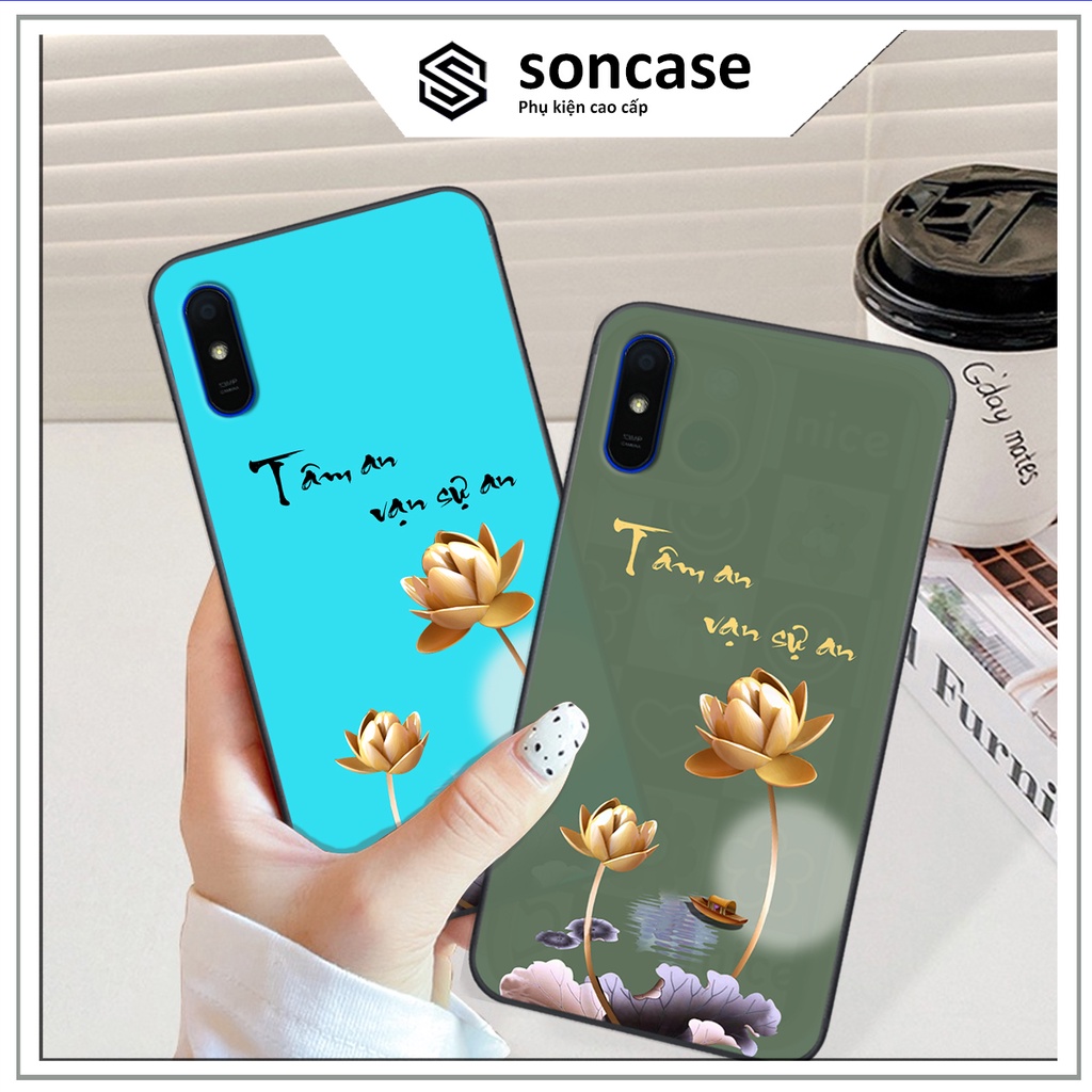 Ốp Xiaomi Redmi 7A / 8A / 9A In Hình Ốp Tâm An Vạn Sự An, Ốp Lưng Cao Cấp Chất Lượng