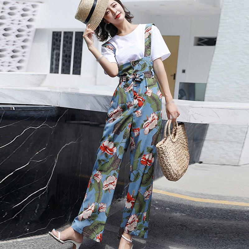 Quần Yếm Vải Voan Dáng Rộng Lưng Cao Thiết Kế Trẻ Trung Năng Động | BigBuy360 - bigbuy360.vn