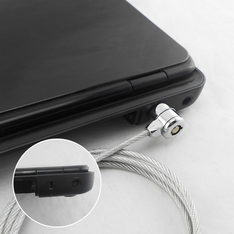 Dây Cáp Khóa Laptop Chống Trộm Loại 1.8M Cho Lenovo ASUS HP Notebook