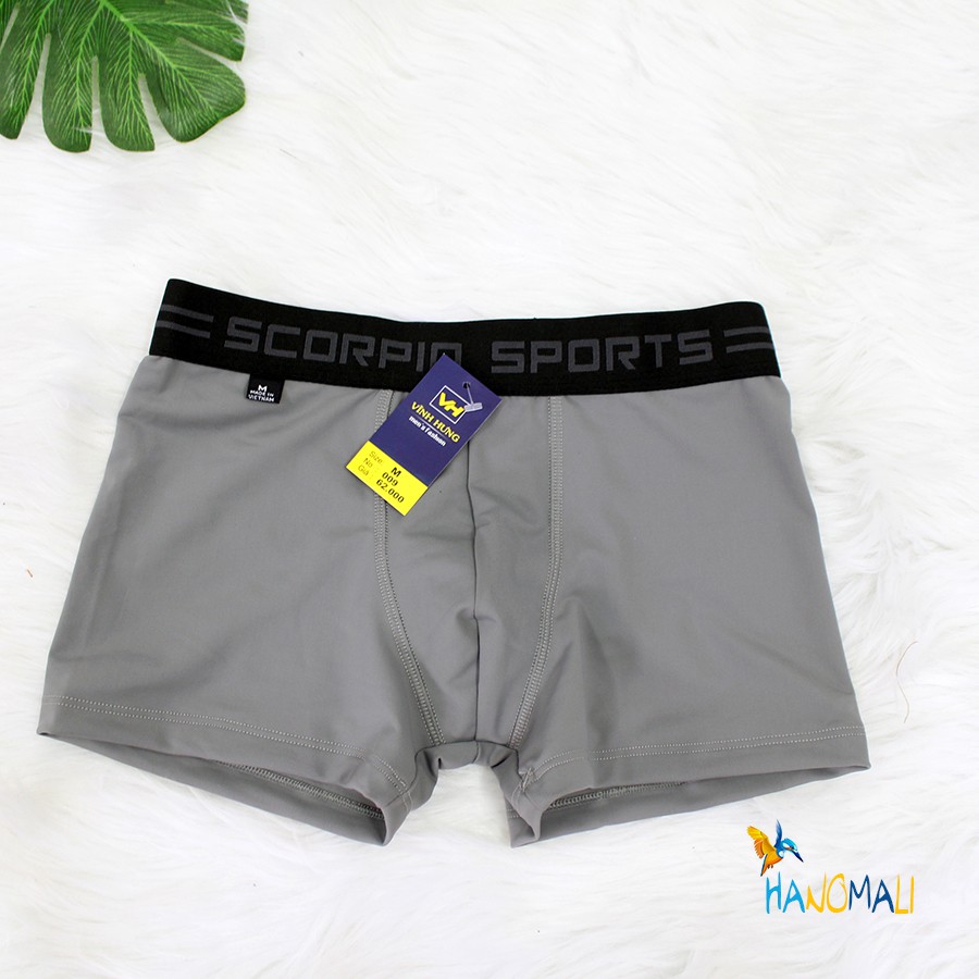 Quần lót nam - quần boxer nam thun lạnh - mua 5 cái chỉ 99k