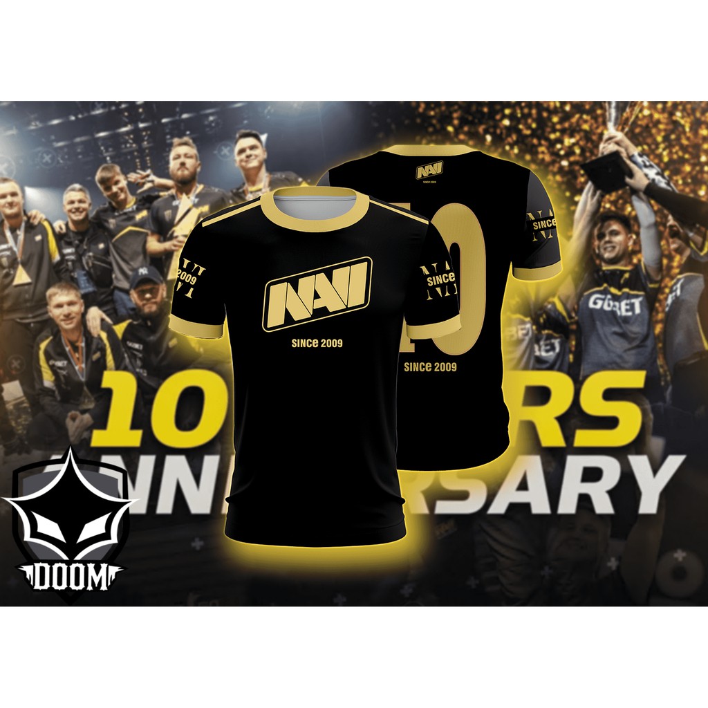 Áo thun Jersey Navi 10 years