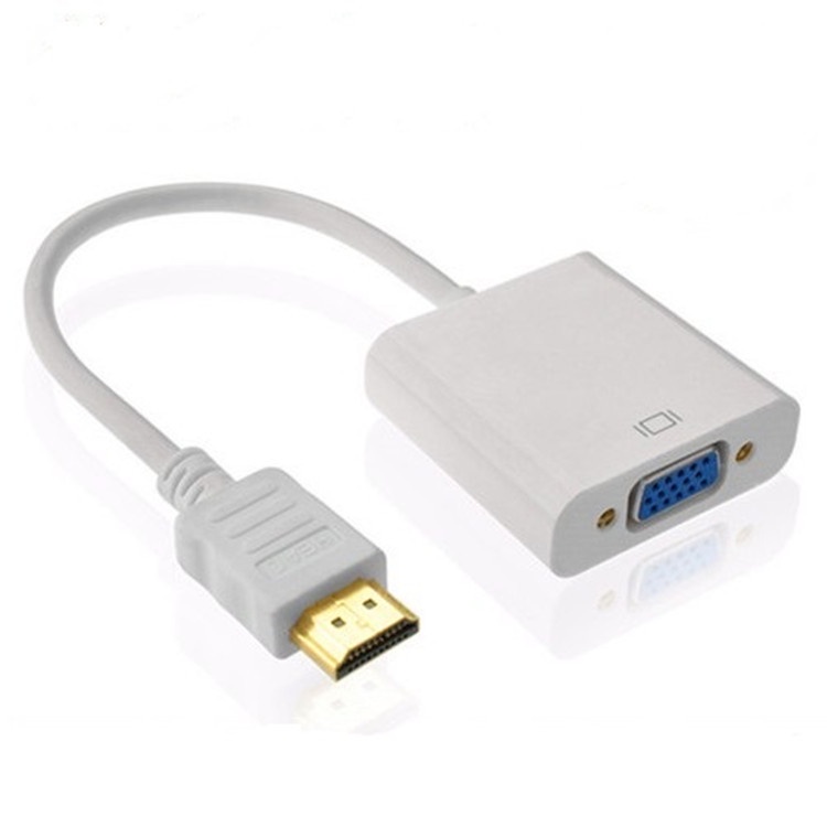 Đầu chuyển đổi HDMI sang VGA 1080P cho PC Laptop Tablet HDTV