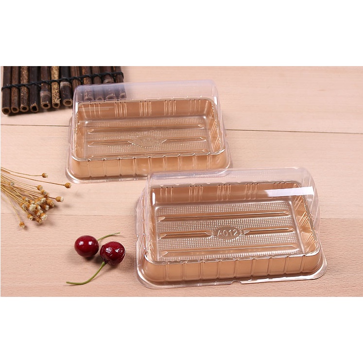 Set 50 hộp A012 đựng bánh bông lan