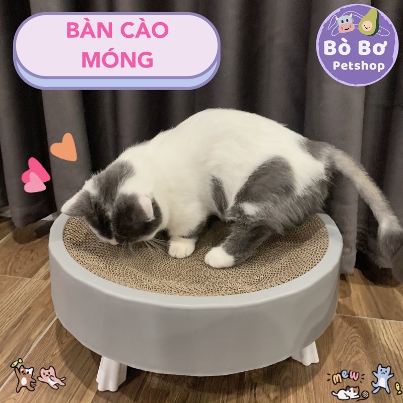 [ SẴN ] Bàn cào kiêm ổ nằm mèo dưới 9kg