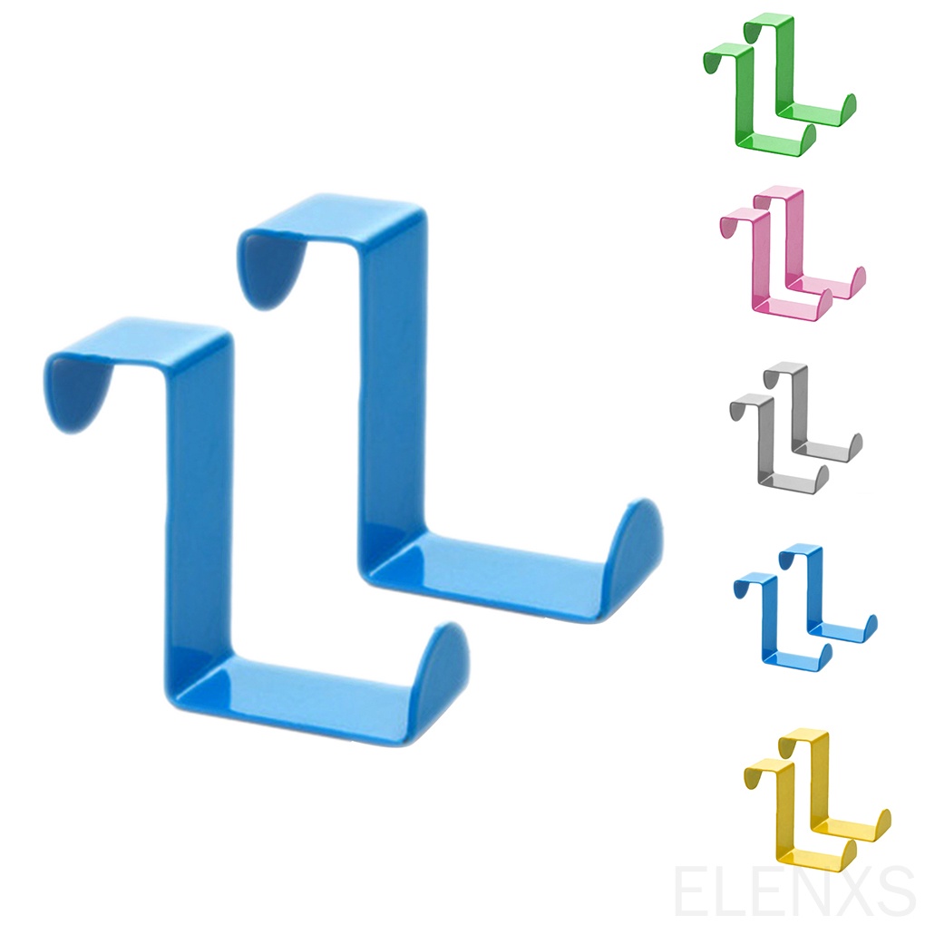 Set 2 móc treo đồ bằng thép không gỉ tiện dụng cho nhà bếp