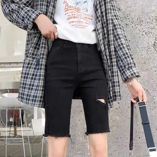Quần Ngố Nữ Rách Phong Cách_N2