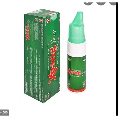 Xoang Spray - Xịt mũi hỗ trợ giảm viêm xoang (50ml)