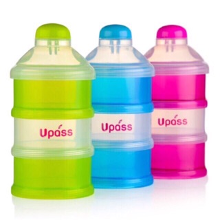 Hộp đựng sữa bột 3 ngăn upass