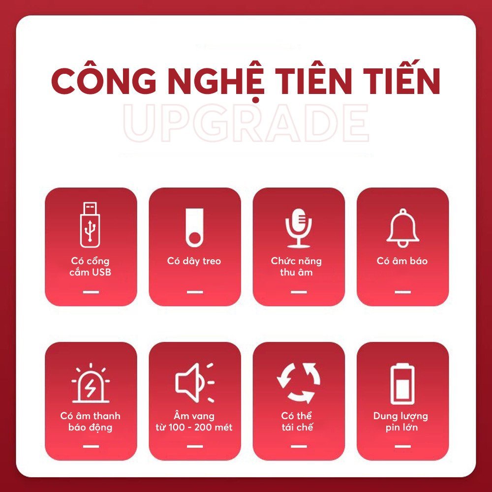 Loa Phóng Thanh 35W nghe nhạc công suất lớn chức năng ghi âm Megaphone, loa cầm tay, ghi âm