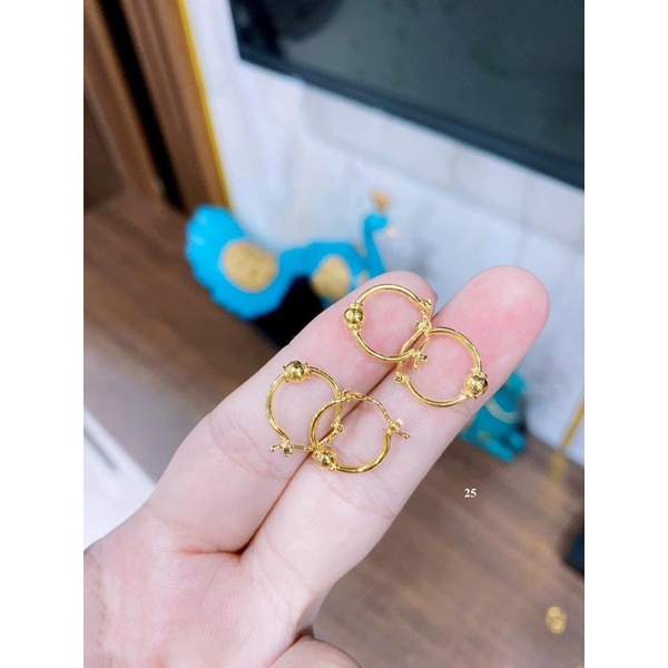 Các mẫu bông tai cho bé vàng 10kara