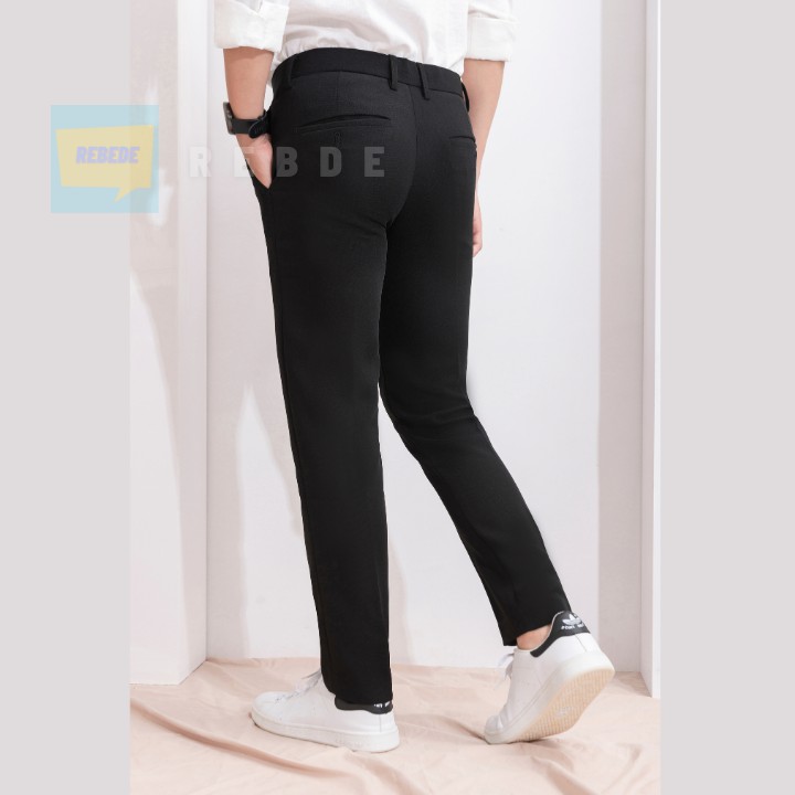 Quần tây nam thời trang ống côn vừa, vải co giãn dễ chịu (inbox để tư vấn size chuẩn hơn) | BigBuy360 - bigbuy360.vn