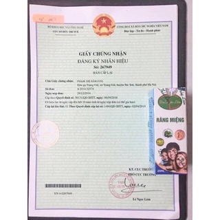 TINH DẦU RĂNG MIỆNG