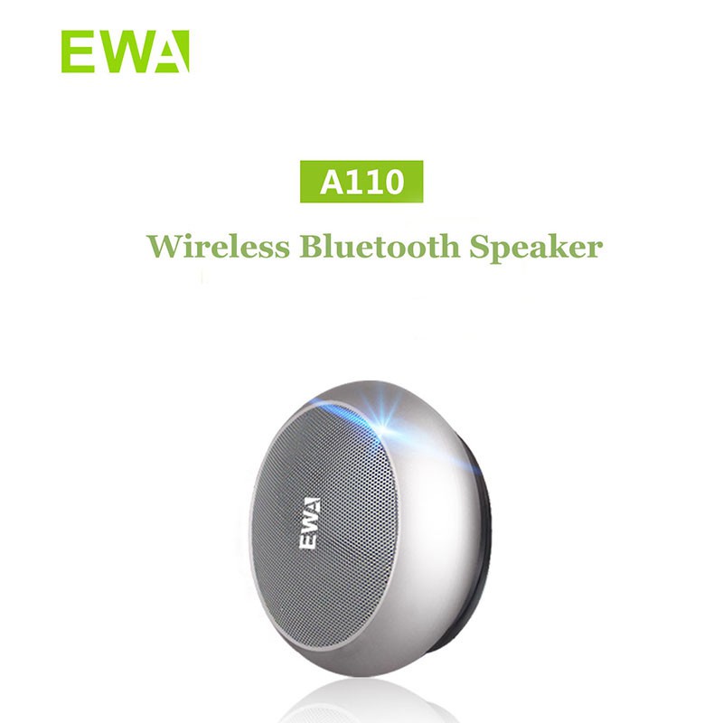 EWA A110 Mini Portable Bluetooth Speaker 5.0 Wireless Metal Sier