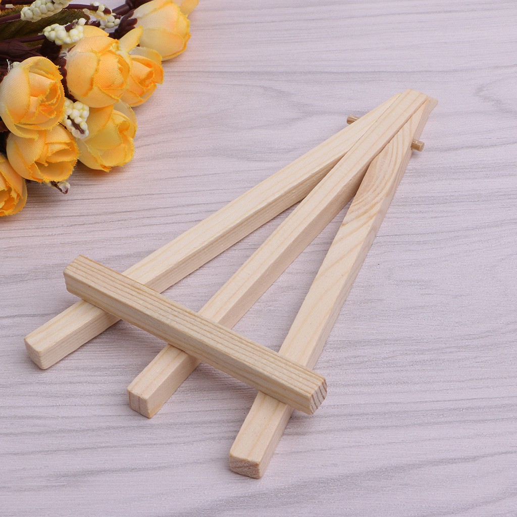 10 giá vẽ nhỏ 3 chân bằng gỗ tiện dụng