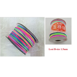 1 Cuộn dây dù Đài Loan nhiều màu 1.5mm