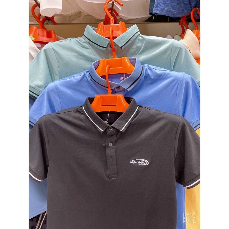 [ẢNH THẬT] Áo Polo Nam Có Cổ Đẹp Ngắn Tay Áo Lacoste Size XL-4XL Màu Trắng Đen Ghi Xám Xanh