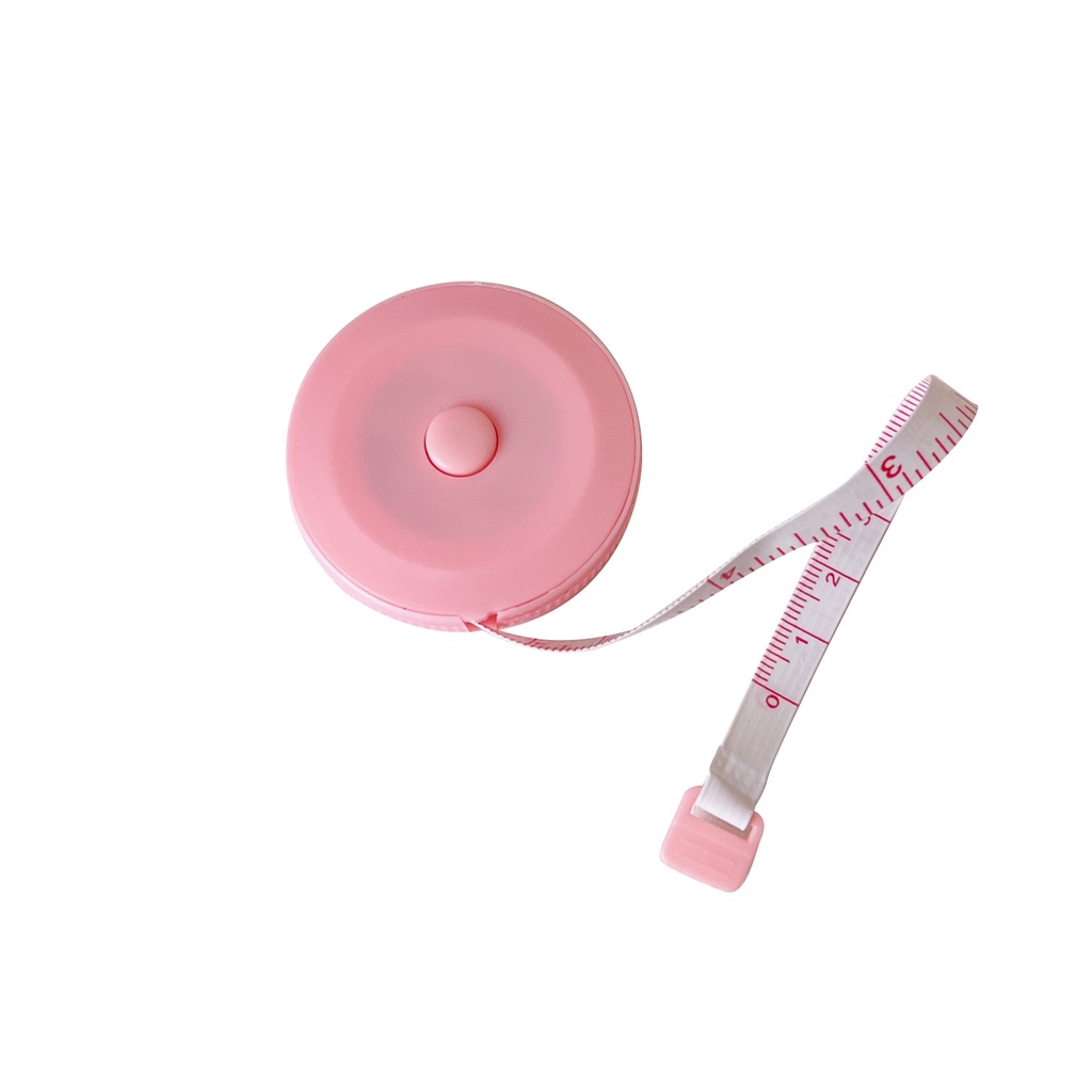 Thước Dây Mini 2m Mềm Mại In Họa Tiết Hoạt Hình Dễ Thương