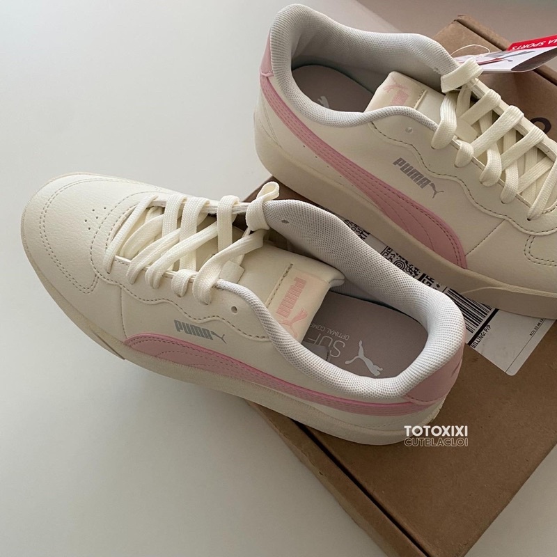 Giày thể thao Puma Skye Clean sọc HỒNG