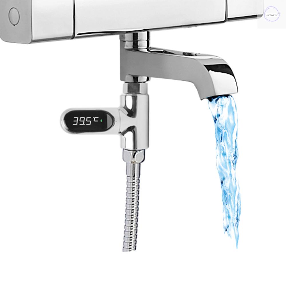 Thiết bị đo nhiệt độ nước tắm màn hình LED kỹ thuật số 5~85°Phạm vi cũ °C / C°Vòi hoa sen độ chính xác cao chuyên dùng cho nhà tắm