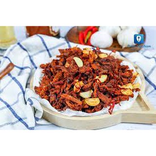 KHÔ BÒ CHÁY TỎI - 100GR