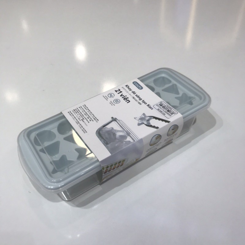 Khay Làm Đá Tủ Lạnh INOCHI Làm Đá Sáng Tạo Cho Bé Loại 21 Viên