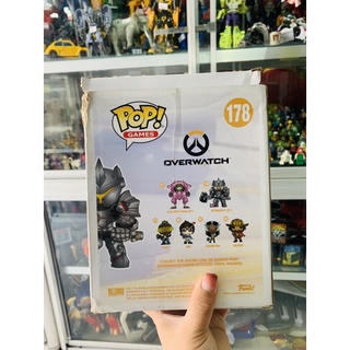 Đồ chơi mô hình funko pop games overwatch reinhardt 6 super sized pop - ảnh sản phẩm 4