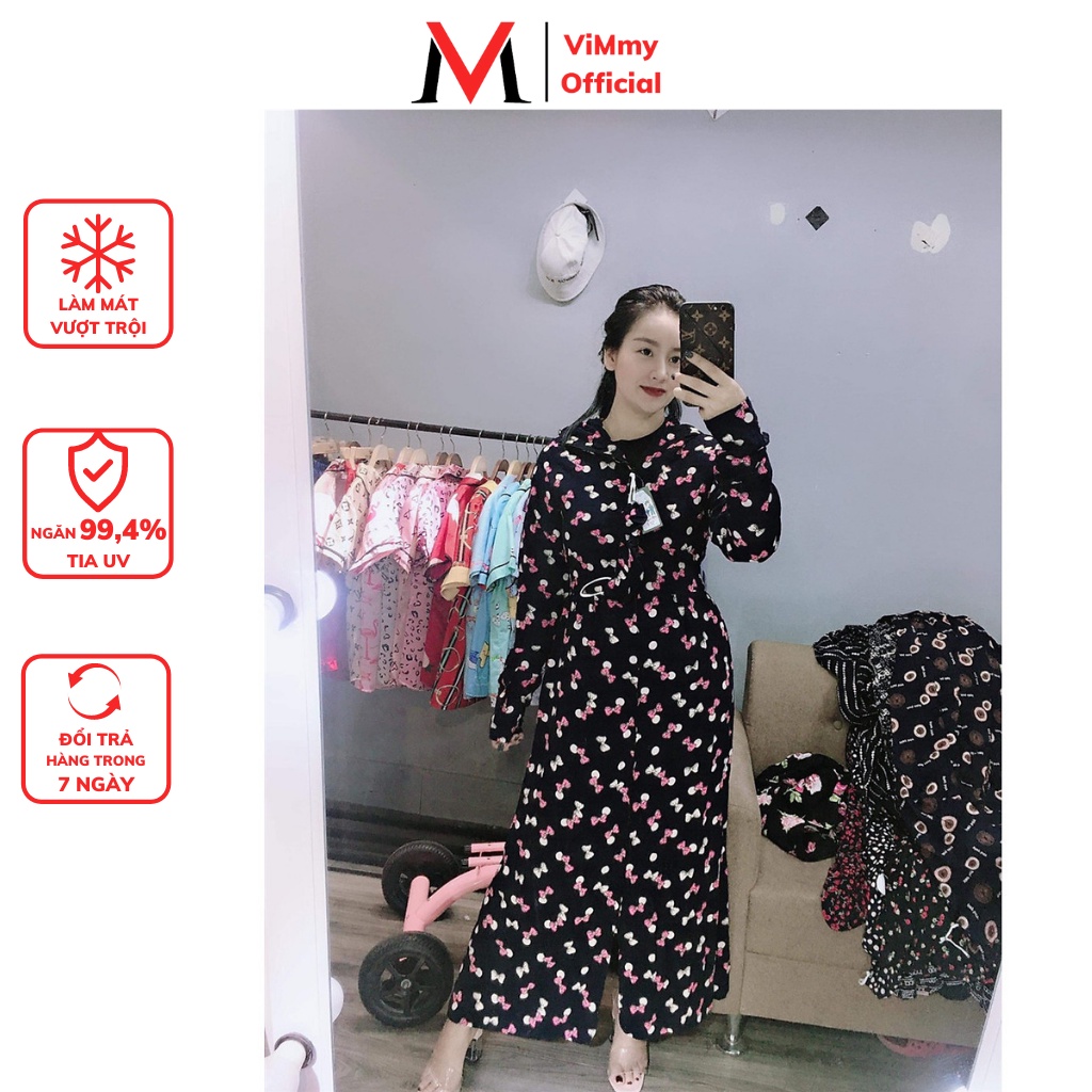 Áo Chống Nắng Thân Dài 2 Lớp Vải Lanh Loại Xịn Cực Mát , Áo Choàng Nắng Vải Lanh Thoáng Mát Cản Tia Uv Hiệu Quả