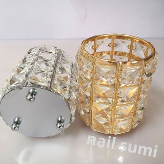 Cốc đựng cọ kim cương nails