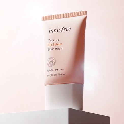 Kem chống nắng Innisfree tone up no sebum SPF50 50ml