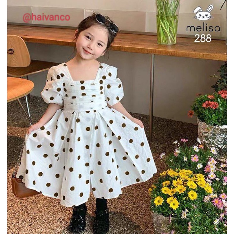 ĐẦM VÁY BÉ GÁI DỄ THƯƠNG VẢI KATE MỀM NHẬP HAIVANCO MỀM MẠI VÀ THOÁNG MÁT cho bé  10 đến 39 kg ĐI HỌC ĐI CHƠI ĐỀU ĐẸP