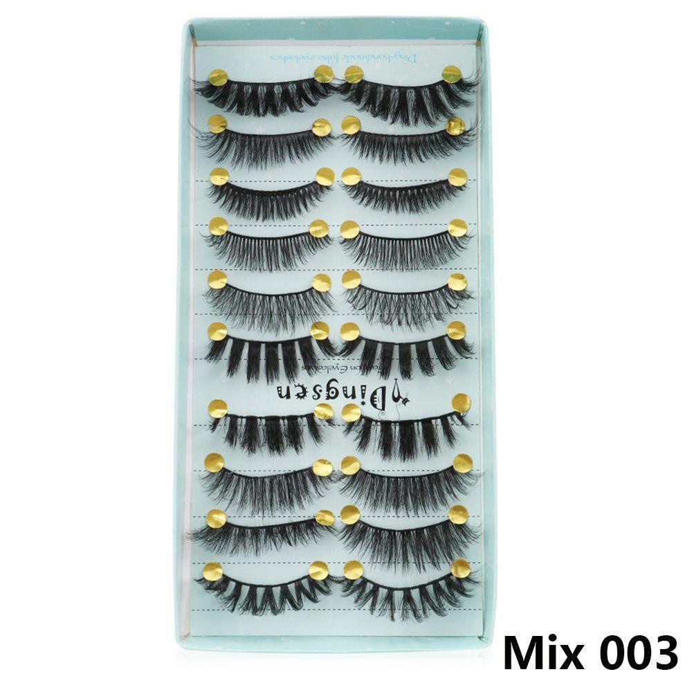 Lông Mi Giả Nhiều Lớp Tạo Hiệu Ứng 3D Trang Điểm Cho Nữ