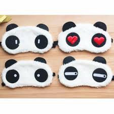 Bịt mắt ngủ -che mắt hình gấu trúc Panda so cute dễ thương