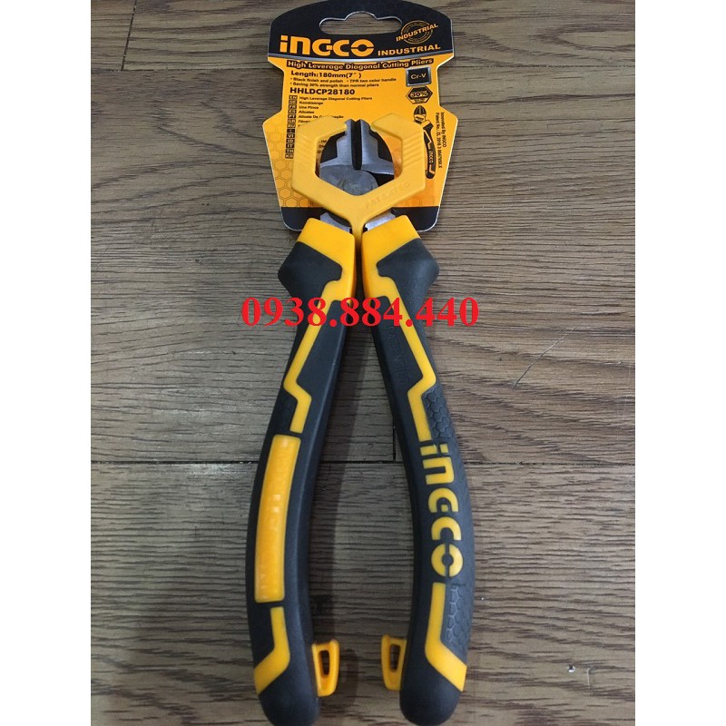 Kềm cắt cao cấp 7 180mm Ingco HHLDCP28180