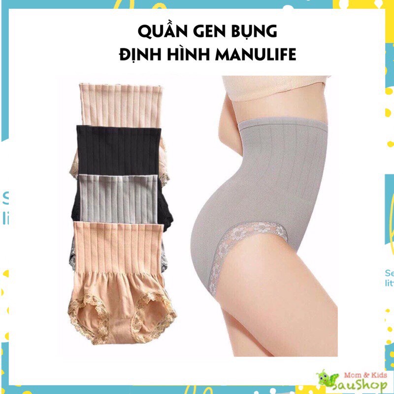 Quần lót gen bụng Munafie Méo Méo store viền ren cao cấp hàng xuất Nhật Freesize