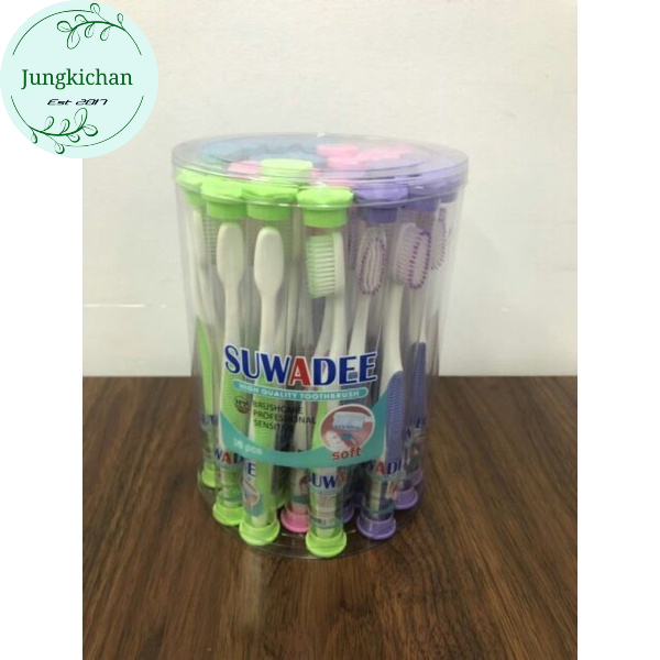 Bàn chải đánh răng  SUWADEE ống tròn