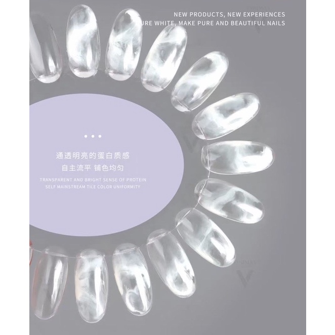 Sơn gel loang trắng đa năng vinimay mixing loang hot mới