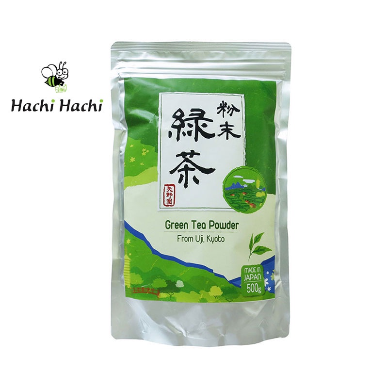 [Mã 155FMCGSALE giảm 7% đơn 500K] Bột trà xanh Nhật Bản Funmatsucha Yanoen 500g Hachi Hachi Japan Shop